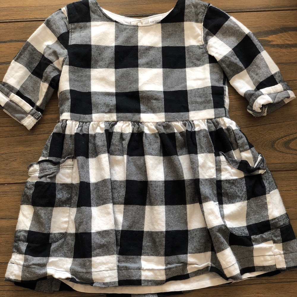 Plaid Carters Dress 24 months